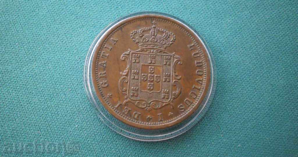 Livrarea Portugalia 5 Ray AU 1868 RR