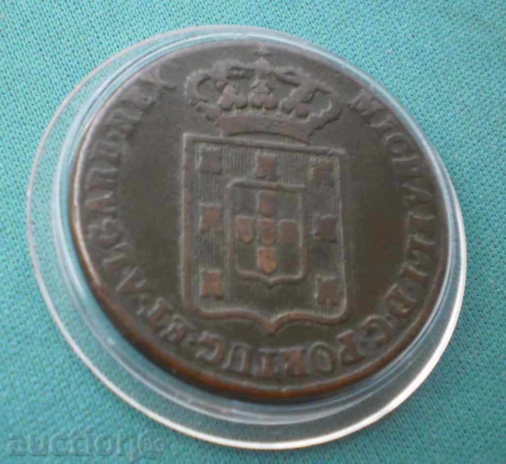 Portugalia 40 Ray 1833 32.3g. RR - 5 Portugalia 40 Ray 1833 32.3g. RR - 5