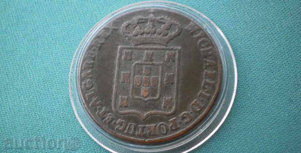 Portugalia 40 Ray 1833 32.3g. RR - 6 Portugalia 40 Ray 1833 32.3g. RR - 6