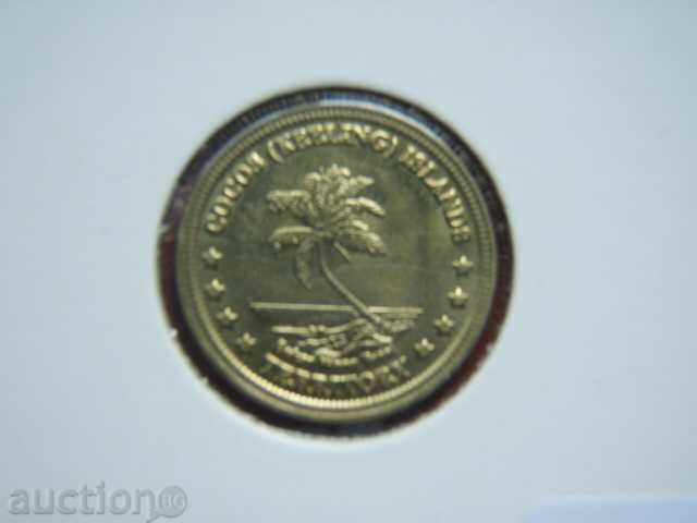 2 Dollars 2004 Cocos (Keeling) Islands - Unc with price 20.89 BGN | € 10.68 2 Dollars 2004 Cocos (Keeling) Islands - Unc with price 20.89 BGN | € 10.68