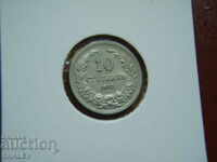 10 σεντς 1913 Βασίλειο της Βουλγαρίας (1) - XF/AU