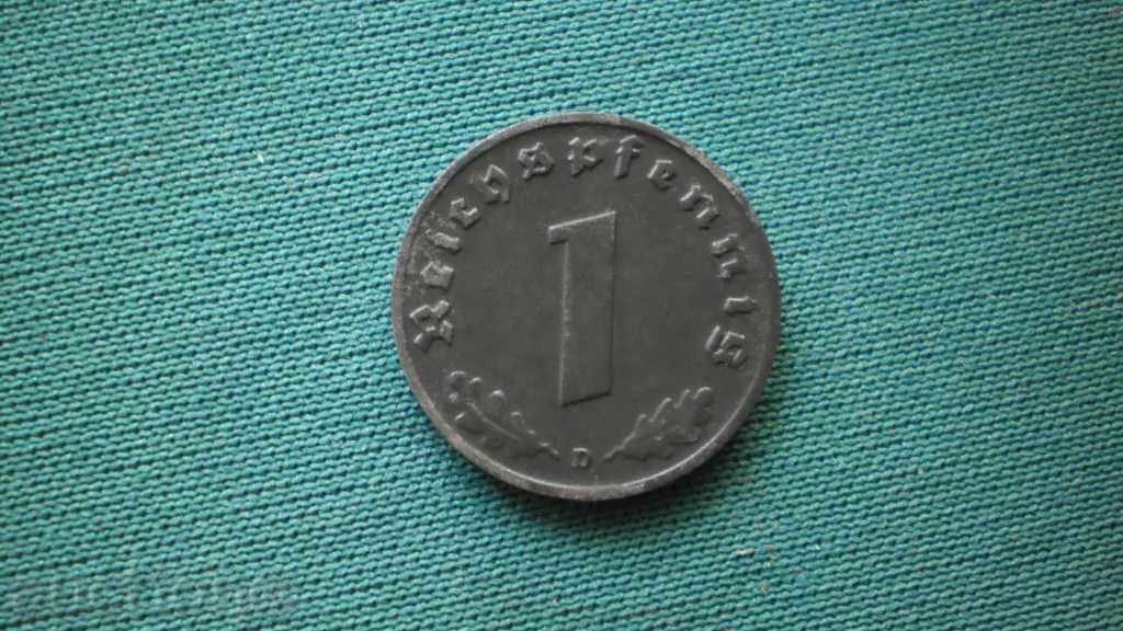 1 cent 1944D GERMANIA - -RYADKA cu preț € 5.11 | 9.99 BGN