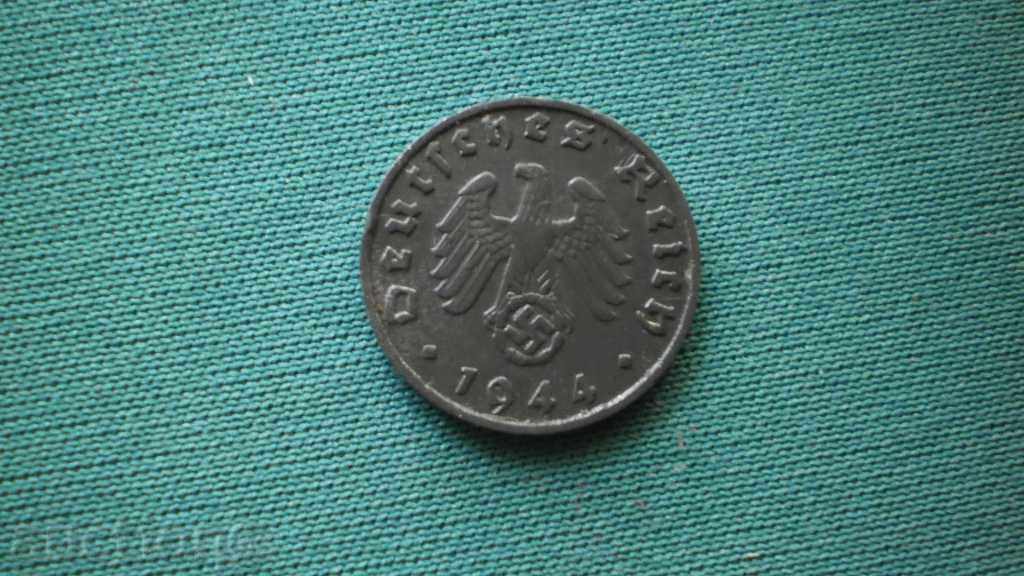 1 cent 1944D GERMANIA - -RYADKA