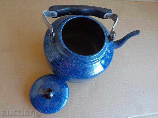 Old enamelized kettle, coffee maker, kettle - 5 Old enamelized kettle, coffee maker, kettle - 5
