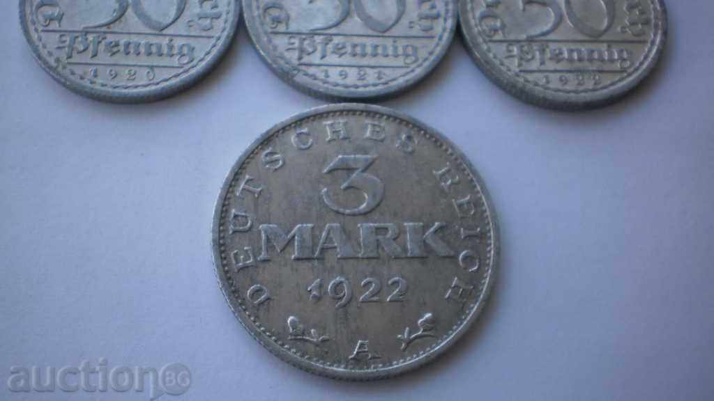 Licitație Lot Pfennig german și Brands 1920 - 1922