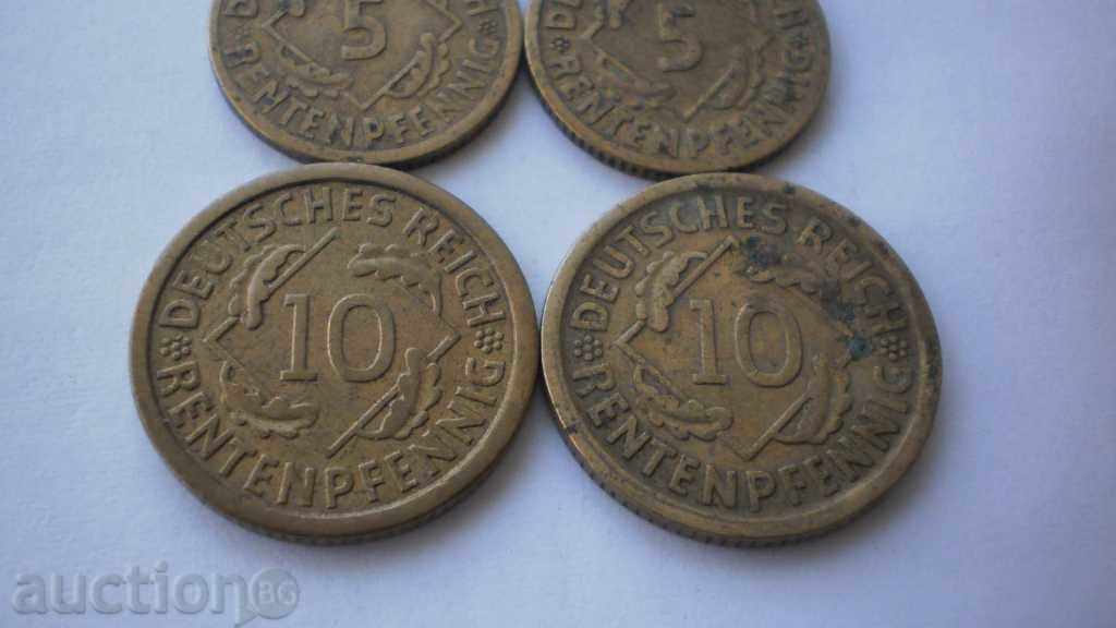 Licitație Lot pfennig germană 1924