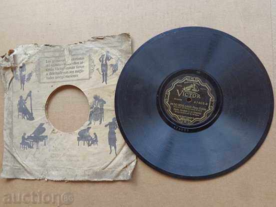 Delivery of An old vinyl plate for the turntable of the 20th century of the twentieth century Delivery of An old vinyl plate for the turntable of the 20th century of the twentieth century