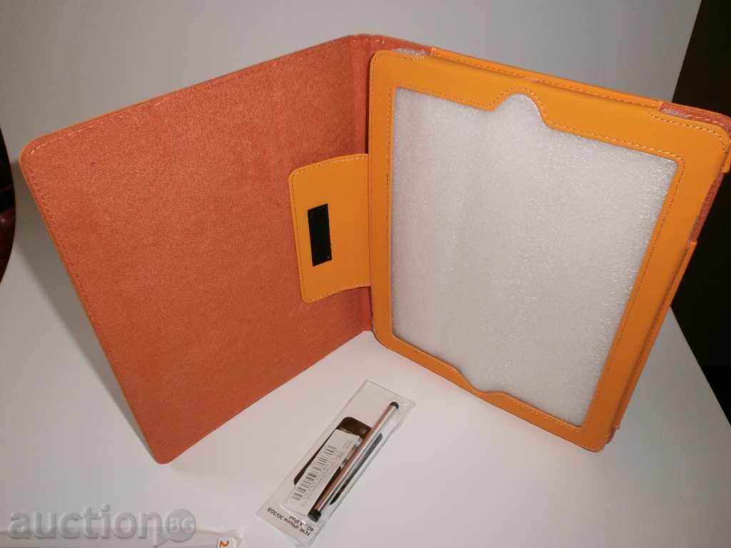 Husă de piele + protector + stylus