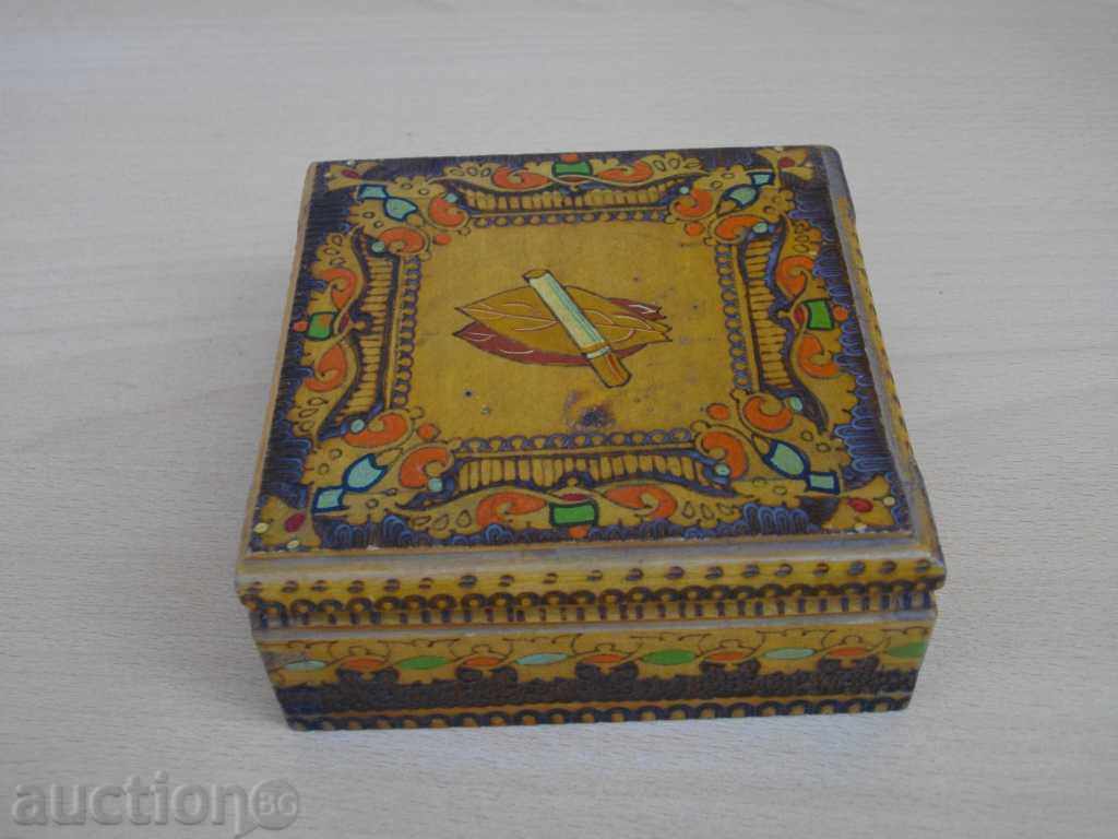 Cigarette box pyrographic - 1 - 5 Cigarette box pyrographic - 1 - 5