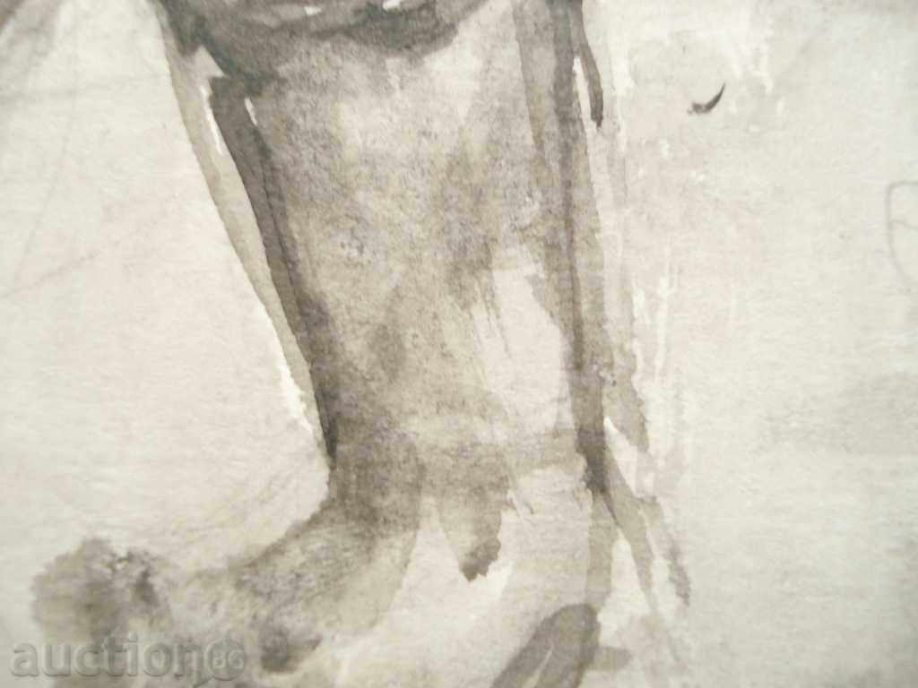 881 Unknown author Po Talev watercolor P.35 / 25см with price 20.00 BGN | € 10.23 881 Unknown author Po Talev watercolor P.35 / 25см with price 20.00 BGN | € 10.23