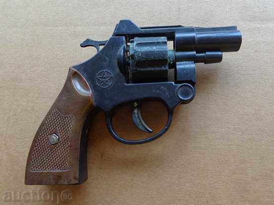 Jucărie pistol revolver cu kabzi, lucrări de pistol