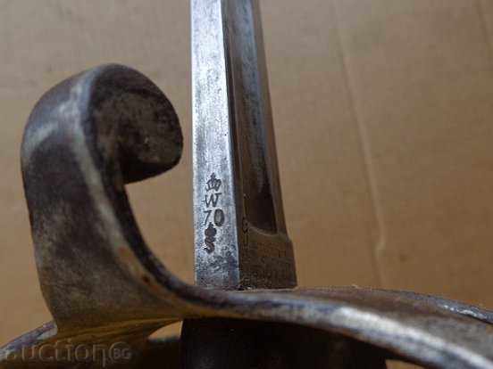 Livrarea Sabie de cavalerie germană cu teacă model 1870, palaș, iatagan