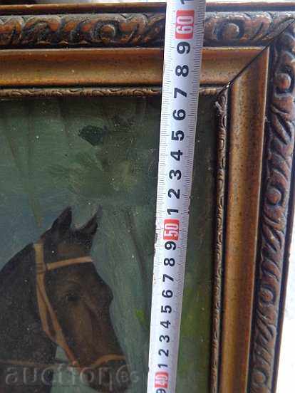 Delivery of Old painting framed oil on cardboard Kingdom of Bulgaria Delivery of Old painting framed oil on cardboard Kingdom of Bulgaria