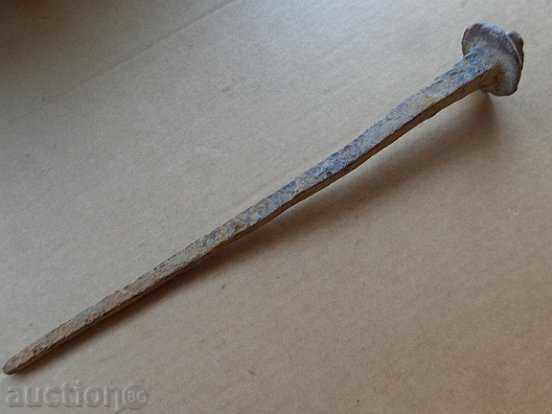 An old cramp from the baroniscus railroad profile nail nit - 7 An old cramp from the baroniscus railroad profile nail nit - 7