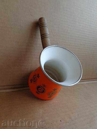 Old jesse with enamel, enameled court coffee beer Kingdom Bulgaria - 6 Old jesse with enamel, enameled court coffee beer Kingdom Bulgaria - 6