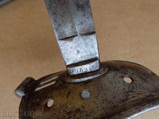 Delivery of Hungarian war saber with kayak second sex. 19th century, palace Delivery of Hungarian war saber with kayak second sex. 19th century, palace