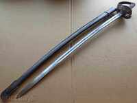 Унгарска бойна сабя с кания втората пол. на 19 век, палаш