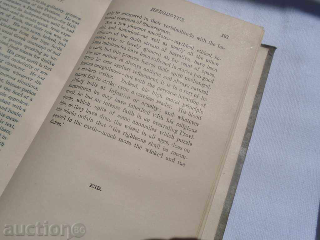 Παλιά American ΒΙΒΛΙΟ "HERODOTS" - 1893 OTH. STATUS - 5 Παλιά American ΒΙΒΛΙΟ "HERODOTS" - 1893 OTH. STATUS - 5