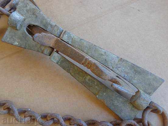 Ottoman scales with top, scale, weights, wrought iron - 6