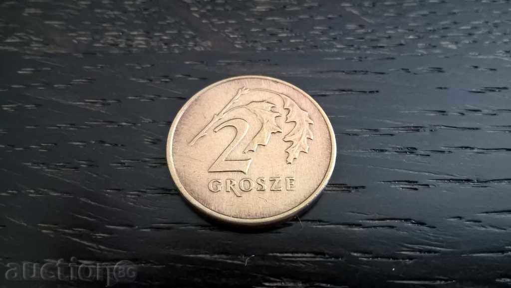 Monede - Polonia - doi bani | 1992.