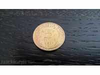 Coin - Γαλλία - 5 centimes 1977