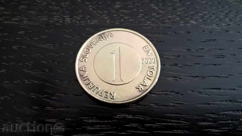Monede - Slovenia - 1 Tolar | 2000.