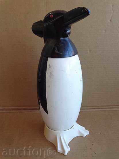 Социалистически сифон за газирана вода пингвин СССР