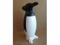 Socialist siphon for soda water penguin USSR