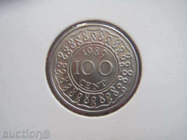 100 Cent 1989 Surinam (Suriname) - Unc