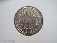 100 Cent 1989 Surinam (Суринам) - Unc