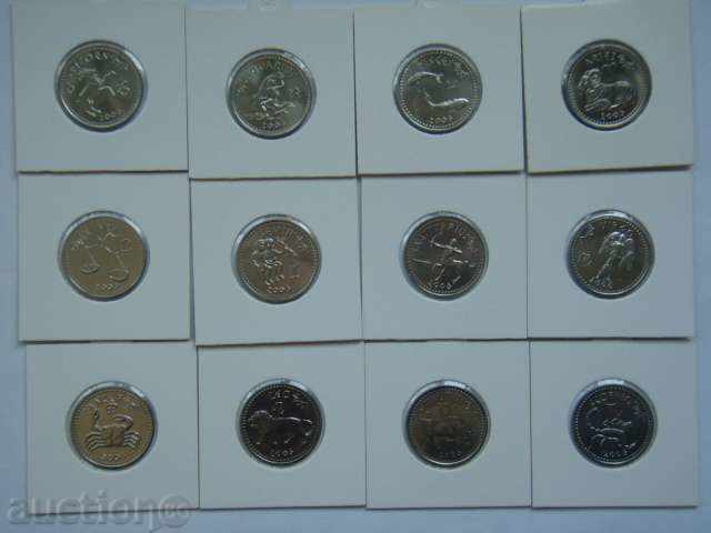 10 Shillings 2006 Somaliland Zodiak set - Unc