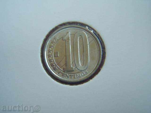 10 Centimos 2007 Βενεζουέλα - Unc