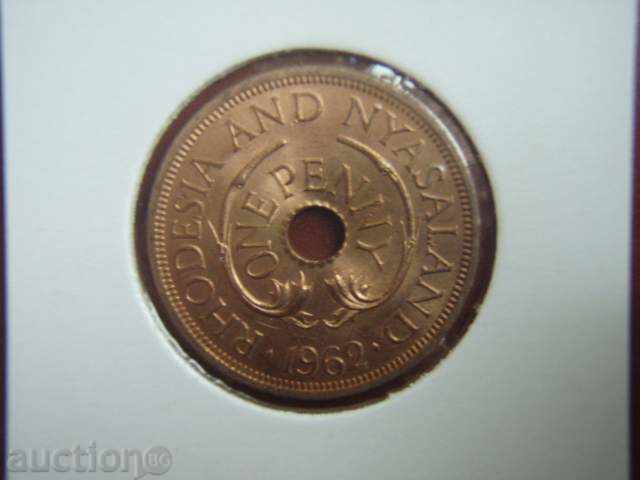 1 Penny 1962 Rhodesia and Nyasaland - Unc