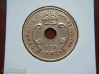 10 Centi 1941 Africa de Est - VF+