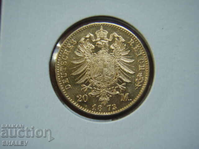 20 Mark 1873 Bavaria (Germany) Bavaria - AU/Unc (gold)