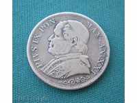Vatican - Pius IX AN XXI 1 Pound 1866 R
