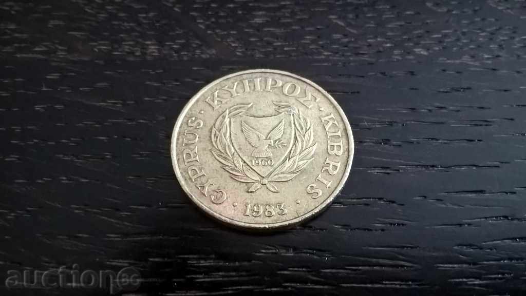 Coin - Cyprus - 5 cents | 1983 with price 0.80 BGN | € 0.41 Coin - Cyprus - 5 cents | 1983 with price 0.80 BGN | € 0.41