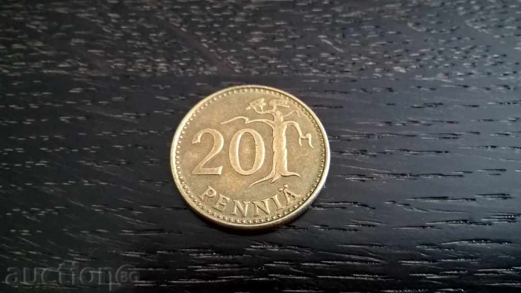 Νόμισμα - Φινλανδία - 20 πένες 1981