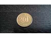 Coin - Finland - 20 pennies 1981