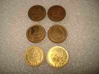 2 penny 1962,1974,88,89,90 și 1992