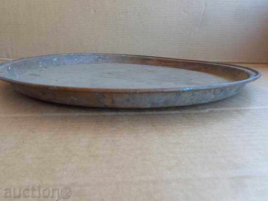 Delivery of Old copper tray for vinegar, bakery copper pot