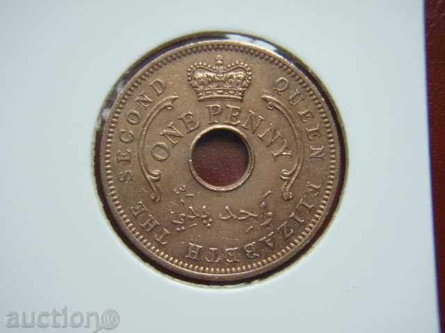 1 Penny 1959 Nigeria (Нигерия) - XF/AU 1 Penny 1959 Nigeria (Нигерия) - XF/AU