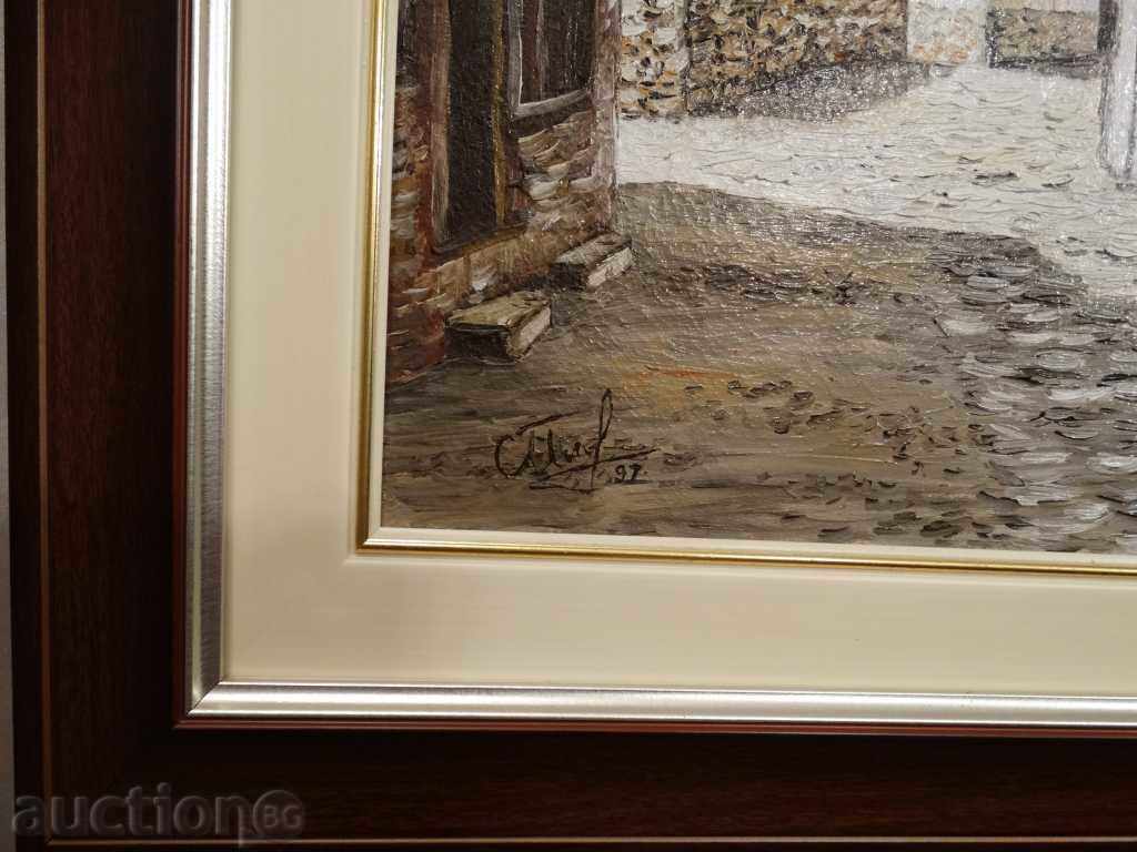 Auction  painting - oil - canvas