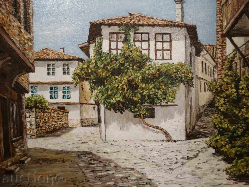 Delivery of painting - oil - canvas