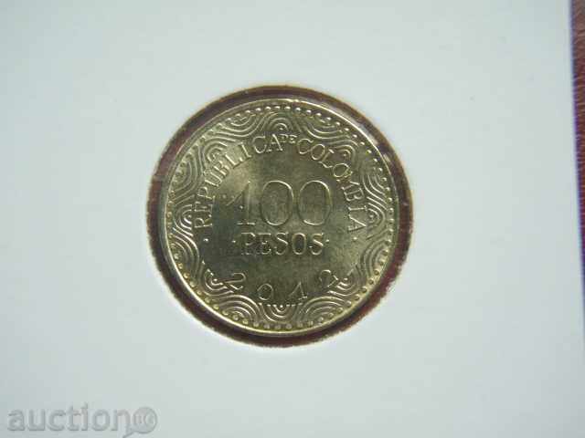 100 Pesos 2012 Columbia - Unc