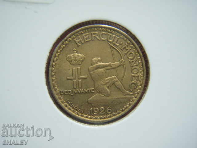 1 Franc 1926 Monaco (1 франк Монако) - AU (RARE!!!) - 5