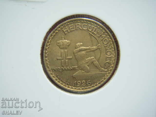 1 Franc 1926 Monaco - AU (RARE!!!) - 7 1 Franc 1926 Monaco - AU (RARE!!!) - 7