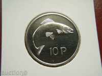 10 Pence 1971 Eire (10 пенса Ейре) - Unc