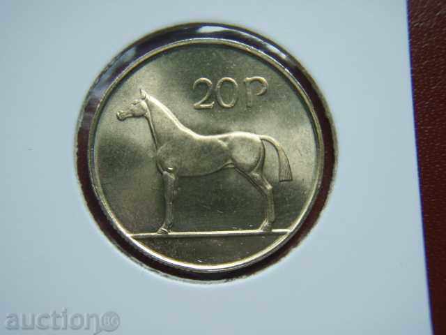 20 Pence 1988 Eire (20 pence Eire)- Unc