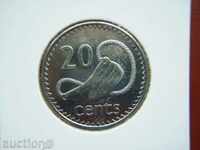 20 Cents 2000 Fiji - Unc